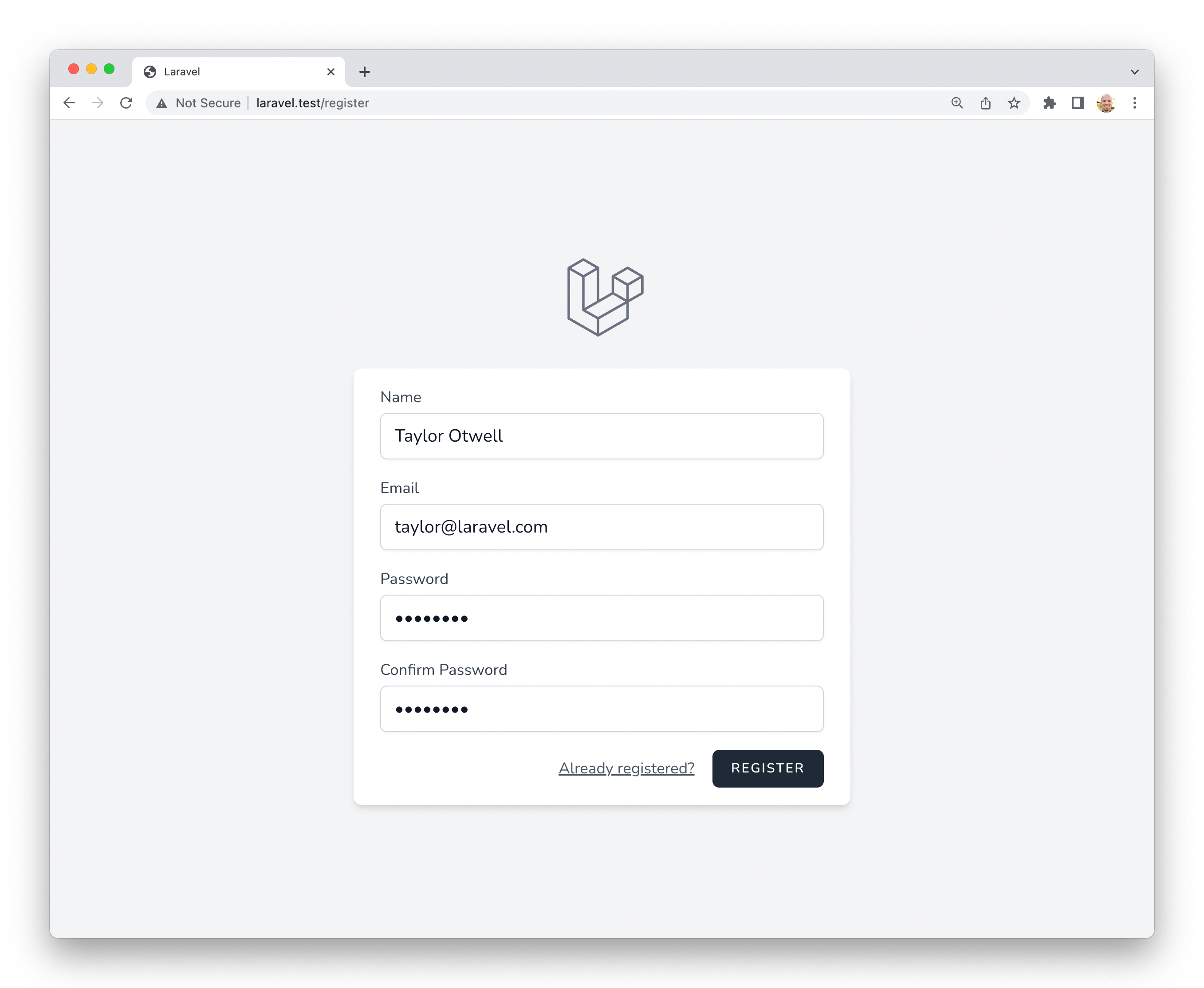 Laravel Breeze